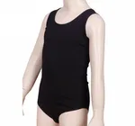 Dono Çıtçıtlı Kalın Askılı Çocuk Body 3320 Siyah