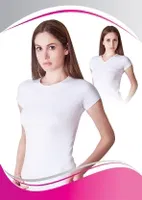 Dono Lycra Kısa Kol Beyaz detay görünüm