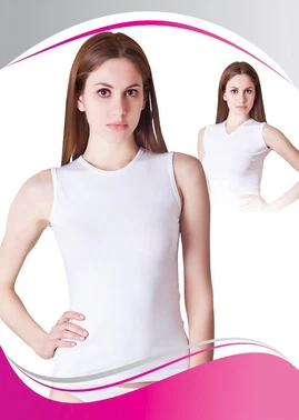 Dono Dono Lycra Sıfır Kol 2230 - Alternatif Görünüm