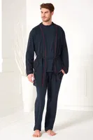 Doreanse Erkek T-Shirt & Pantolon Takım 4500 Lacivert