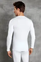 Doreanse Erkek Uzun Kollu T-Shirt 2990 Siyah detay görünüm