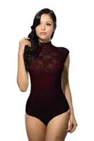 Doreanse Likralı Modal Bayan Body 12126 Bordo farklı açı