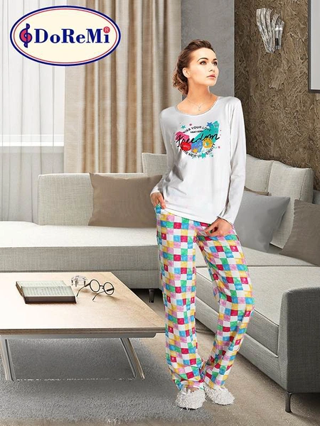 DoReMi Colors for Sleep Bayan Pijama Takımı