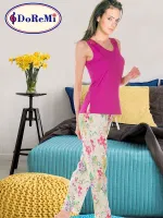 Doremi Spring Time Pijama Takımı Magenta