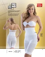 Emay Dikişsiz Çift Kat Boxer Korse 2015 Beyaz farklı açı
