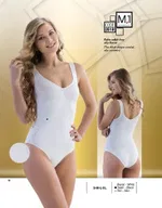 Emay Dikişsiz Korse - Body Slip 2018 Beyaz görsel 5