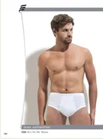Erdem Ribana Bantlı Erkek Slip 1320 Beyaz farklı açı