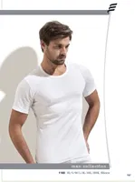 Erdem Ribana Bisiklet Erkek Fanila 1180 - 3 Adet Beyaz farklı açı