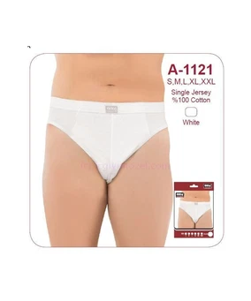 Öztaş Erkek Beyaz Tanga Öztaş A1121 - Alternatif Görünüm