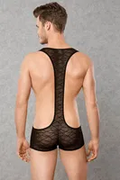 Erkek BodySuit Doreanse 3011 Siyah görsel 6