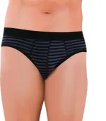Erkek Çizgili Lyc Slip 3 Lü Paket Öztaş F1744 farklı açı