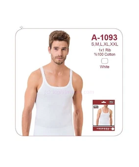 Öztaş Erkek İnnce Askılı Ribana Atlet Öztaş A1093 - Alternatif Görünüm