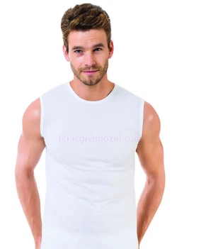 Öztaş Erkek Kolsuz Sıfır Yaka Öztaş A1010 - Alternatif Görünüm