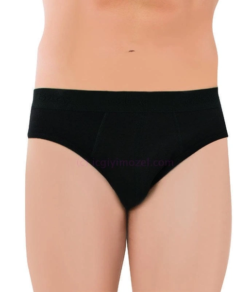 Erkek Lyc Slip Düz Renk 3 Lü Paket Öztaş F1741