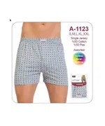 Erkek Melanj Penye Boxer Öztaş A1123 detay görünüm