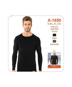 Öztaş Erkek O Yaka Yarımkol Termal Fanila Öztaş A1650 - Alternatif Görünüm