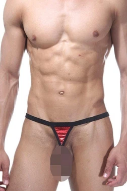 La Blinque La Blinque Erkek Parlak String Çamaşır 15237