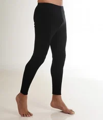 Has Yün Erkek Siyah Uzun Don