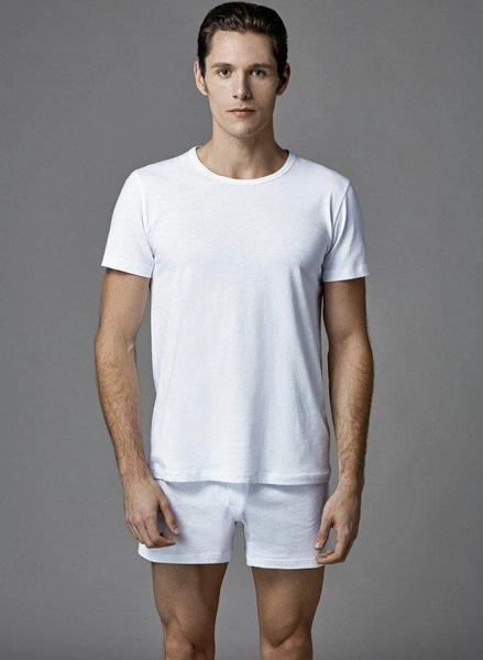 Eros ERS032 Erkek O Yaka 2li Kısa Kol T-Shirt
