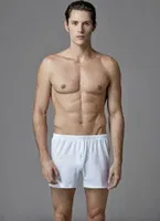 Eros ERS033 Erkek 2 li Boxer Beyaz farklı açı
