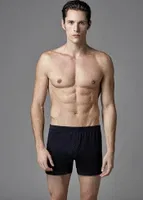 Eros ERS033 Erkek 2 li Boxer Siyah