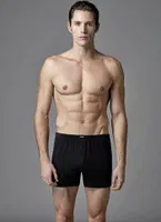 Eros ERS038 Erkek 2 li Boxer Siyah farklı açı