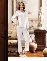 Fantazi Pijama Takım XSES 2350 Ekru