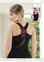 Hmd Bayan Dantelli Atlet 2426 Siyah görsel 4