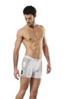 Hmd Erkek Lycralı Cotton Boxer 307 Beyaz farklı açı
