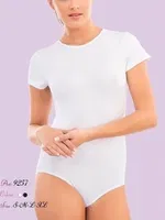 İmer 9257 Yuvarlak Yaka Kısa Kol Modal Badi Beyaz farklı açı