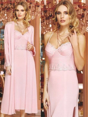 Jeremi Jeremi 587 Penye Dantelli 6'Lı Çeyiz Takım