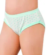 Kız Baskılı Lycralı Biyeli Slip 6 Lı Paket Öztaş B4727 Renkli