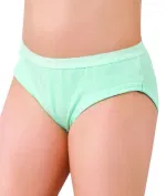 Kız Baskılı Lycralı Biyeli Slip 6 Lı Paket Öztaş B4727 Renkli farklı açı