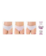 Kız Süprem Slip 6 Lı Paket Baskılı ve Düz Öztaş B4102 Görsel görsel 4