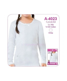 Öztaş Kız Uzunkol Fanila Öztaş A4023 - Alternatif Görünüm