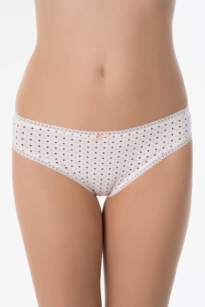 Kom Candy Turuncu Pamuklu 3lü Külot Seti