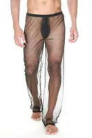 La Blinque Erkek  Transparan Pijama 15287 Siyah