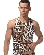 La Blinque Erkek Leopar Atlet 013 Karışık