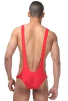 La Blinque Fantazi Erkek Güreşci Body 15015 Kırmızı detay görünüm
