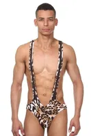 La Blinque Leopar Erkek Body 15158 Karışık-Çok Renkli