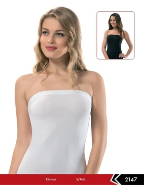 Erdem Likralı Straples Atlet Erdem 2147 - Alternatif Görünüm