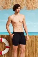 Mayo Short Erkek Doreanse 3800 Siyah farklı açı