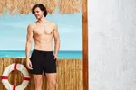 Mayo Short Erkek Doreanse 3800 Siyah görsel 5