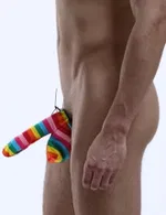 Merry See Çok Renkli Özel Tasarım Fantazi Slip Çok Renkli detay görünüm