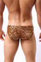 Merry See Leopar Desenli Erkek Slip Çok Renkli detay görünüm