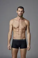 Micro Modal Boxer Dagi D4210 Siyah detay görünüm