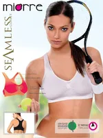 Miorre Büstiyer Seamless Bayan Yüzücü - 237-001700 Beyaz