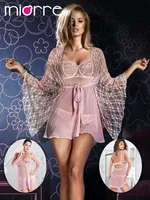 Miorre Sabahlık Babydoll Takım Pembe