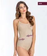Miss Fit Ayar Askılı Body Korse 1916 Ten