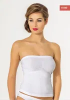 Miss Fit Büzgülü Straples 11040 Beyaz detay görünüm